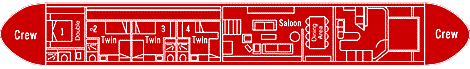 Hirondelle Deck Plan